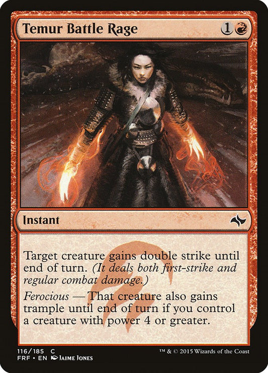 Temur Battle Rage [FRF - 116]