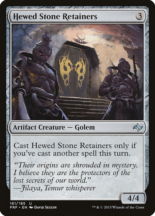 Hewed Stone Retainers [FRF - 161]