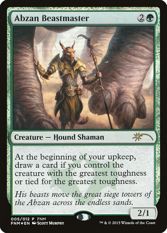 Abzan Beastmaster [FNM - 5]