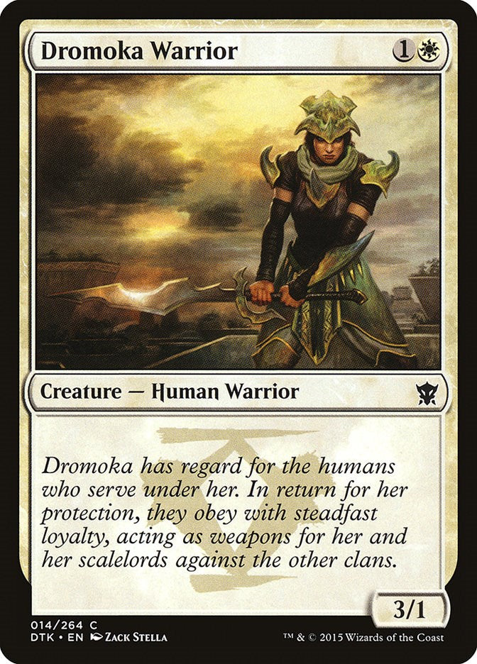 Dromoka Warrior [DTK - 14]