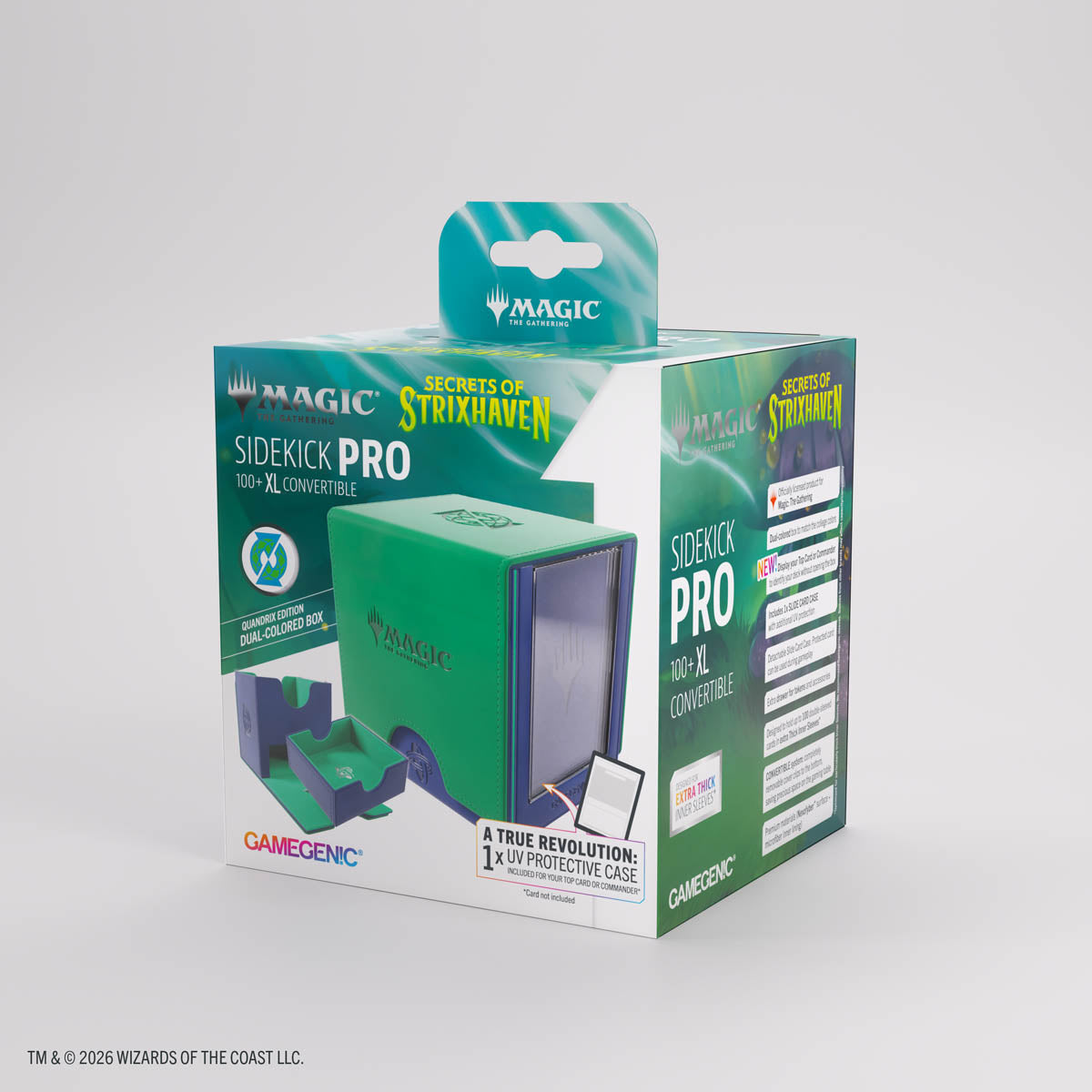 Gamegenic: Secrets of Strixhaven - Sidekick Pro 100+XL Convertible