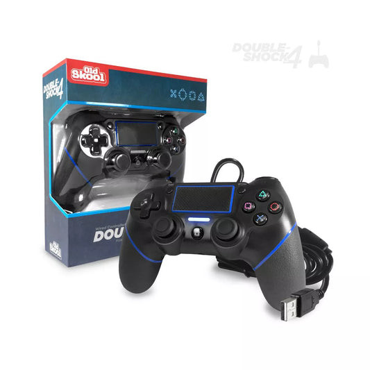 Double-Shock 4 Wired Controller -  (Old Skool)