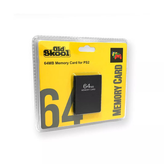 64MB PS2 Memory Card (Old Skool)