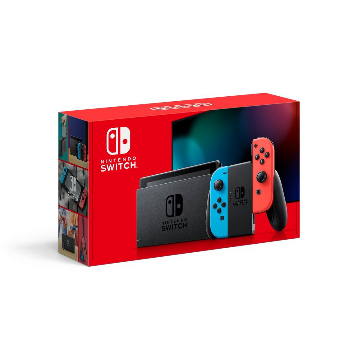 Nintendo Switch with Neon Blue/Neon Red Joy-Con [V2]