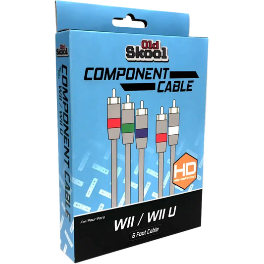 Wii/Wii U Component Cable (Old Skool)