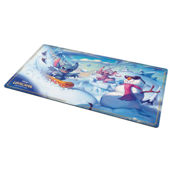 Disney Lorcana TCG: Hyperia City - Snowboarding Stitch - Playmat