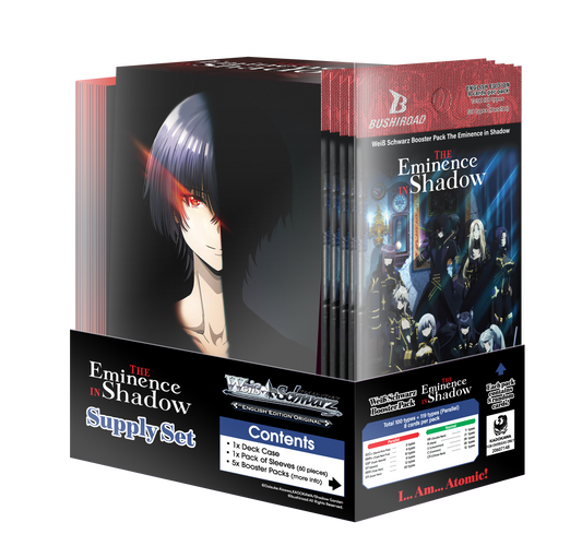 *PRE-ORDER* Weiss Schwarz: Eminence in Shadow Supply Set