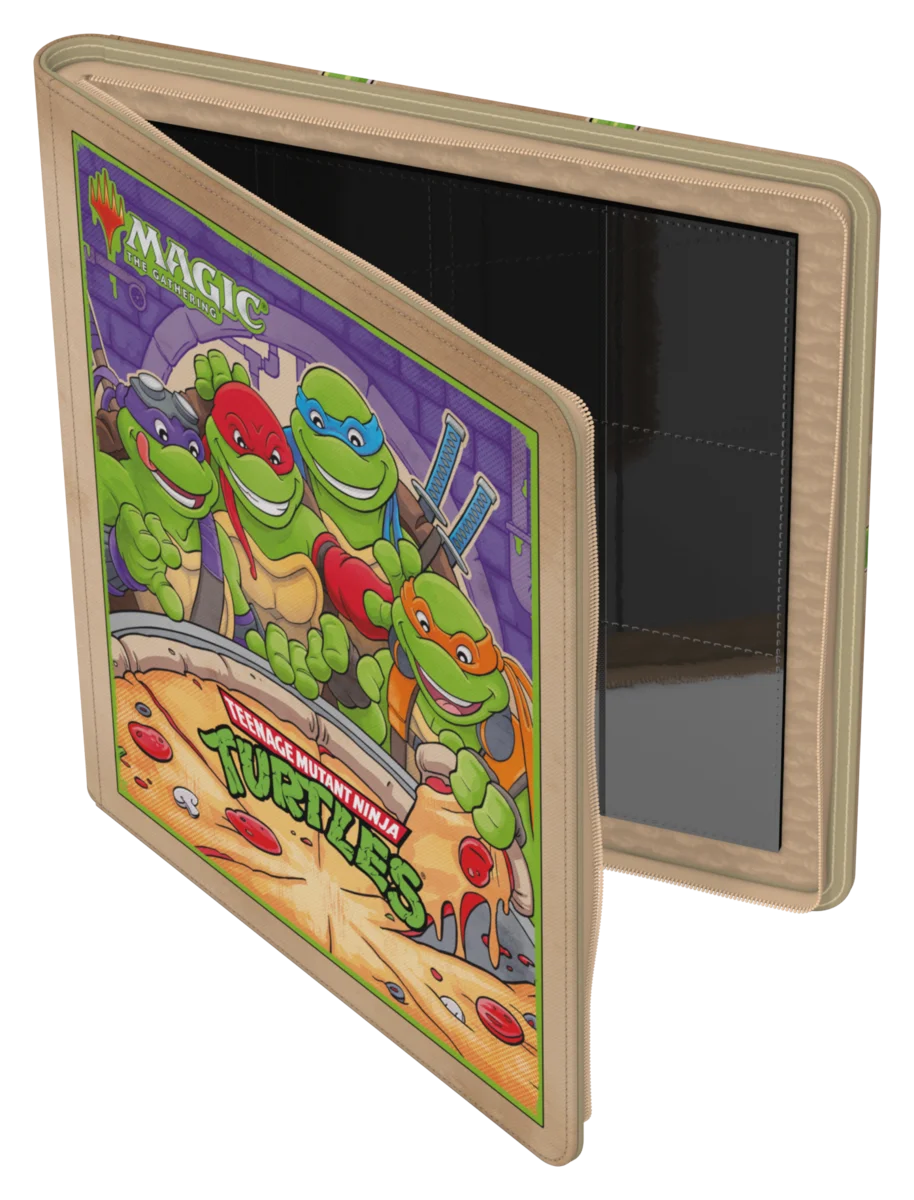 Ultimate Guard Zipfolio 480 Xenoskin Pizza Box - Teenage Mutant