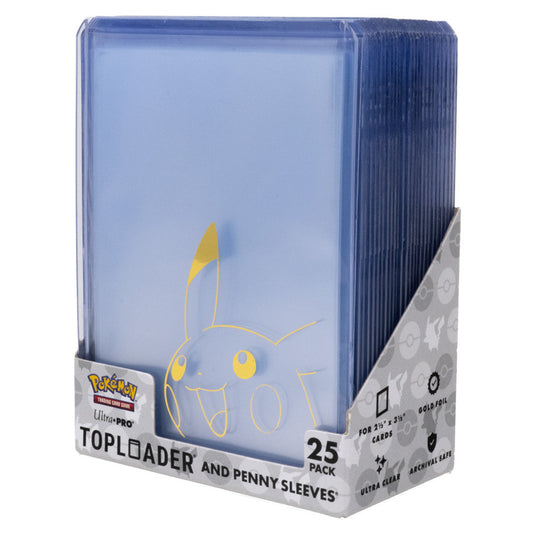 Ultra Pro: Pikachu Top Loader With Penny Sleeves