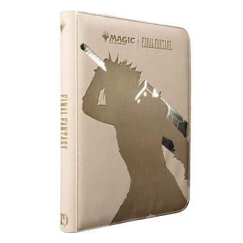 MTG UltraPro 9 Pocket Zippered PRO Binder: Universes Beyond: Final Fantasy - Cloud, Ex-Soldier