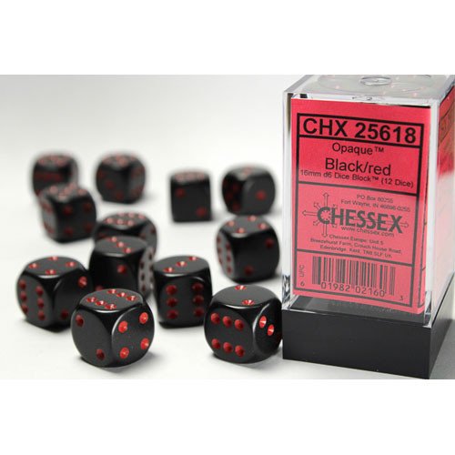 D6 Dice Block: Opaque