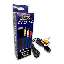 Playstation 1/2/3 AV Cable (Old Skool)