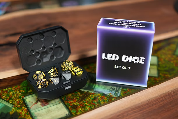 Realm Guard LED Dice Set of 7