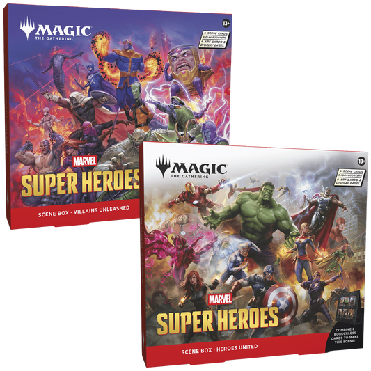 *PRE-ORDER* Magic: The Gathering - Marvel Super Heroes Scene Box (SET OF 2)