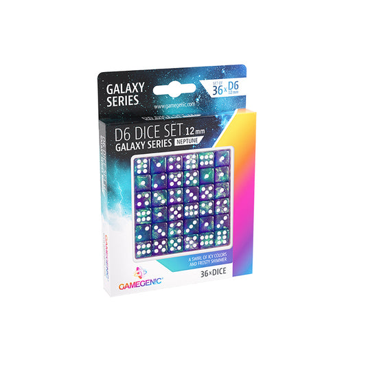 GameGenic Dice: Galaxy Series 12mm D6 Set (36)