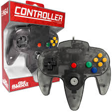 N64 Controller Smoke Black -  (Old Skool)