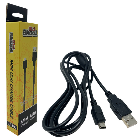 Mini USB Charge Cable - PS3/PSP (Old Skool)