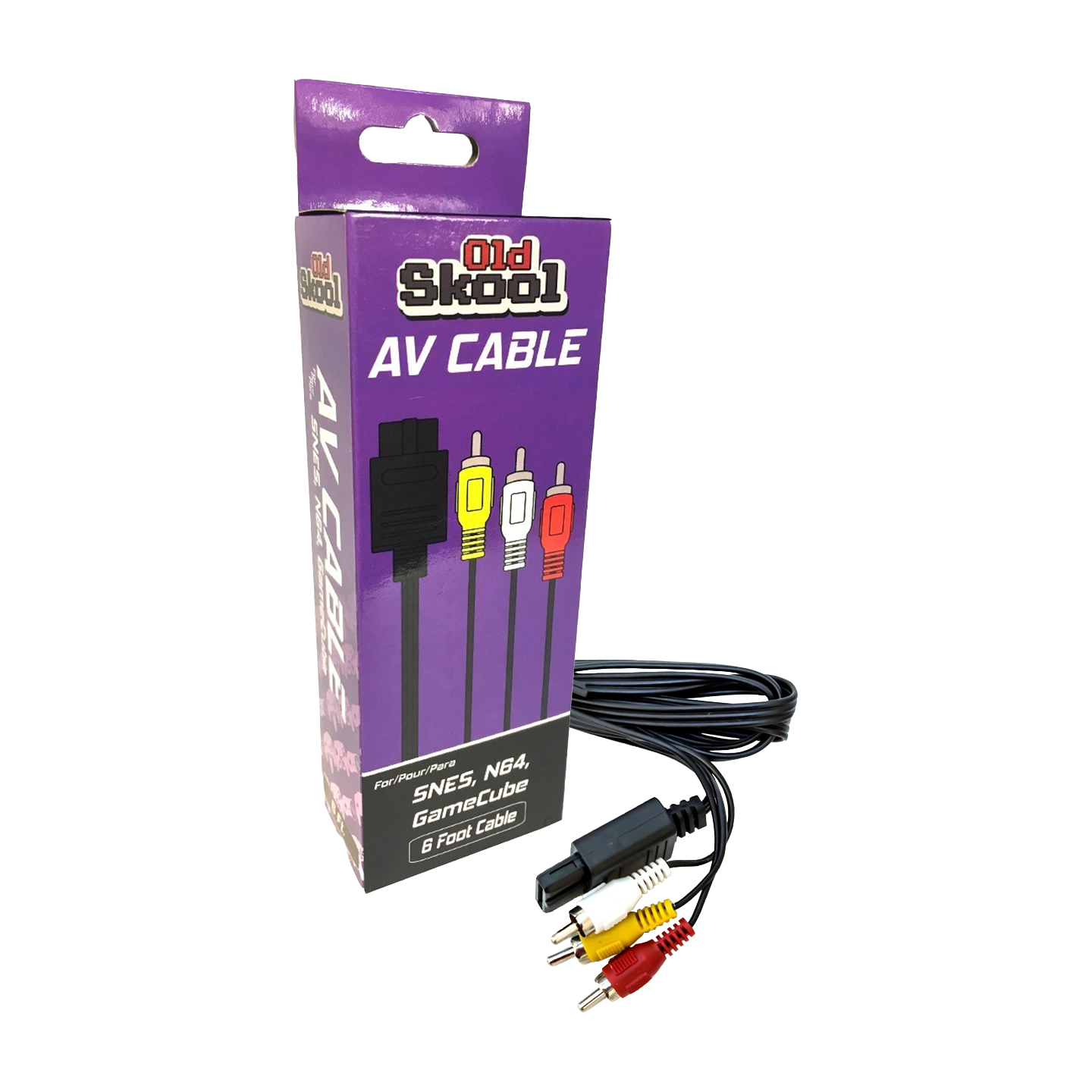 Nintendo AV Cable - SNES/64/GC (Old Skool)