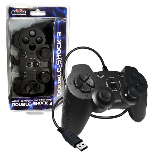 Wired Doubleshock 3 USB Controller (Old Skool)