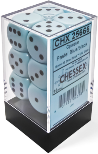 D6 Dice Block: Opaque