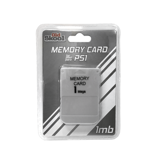 PS1 Memory Card - 1MB (Old Skool)