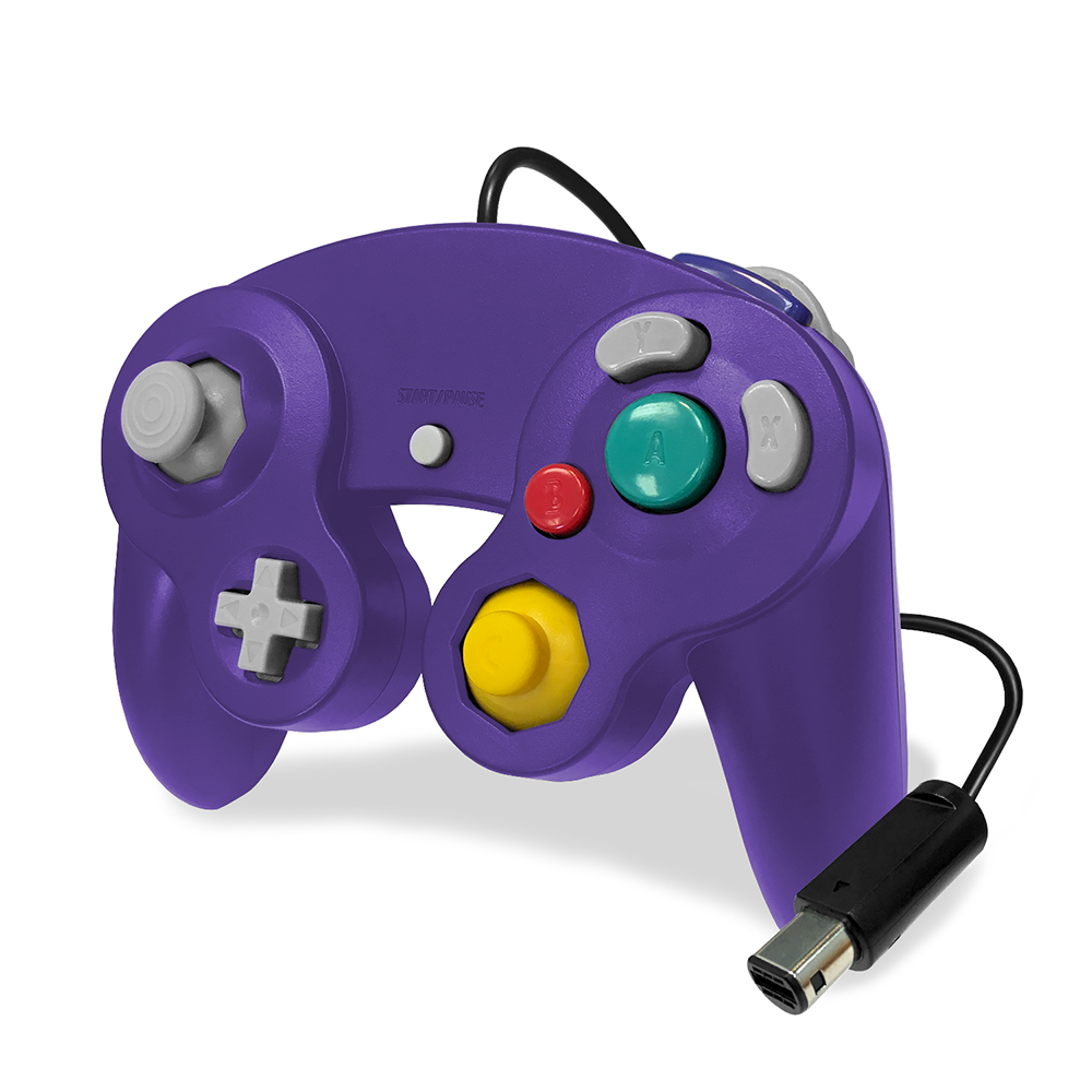 Gamecube Controller - Purple (Old Skool)