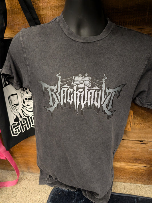 Black Vault Gaming Metal Logo T-shirt