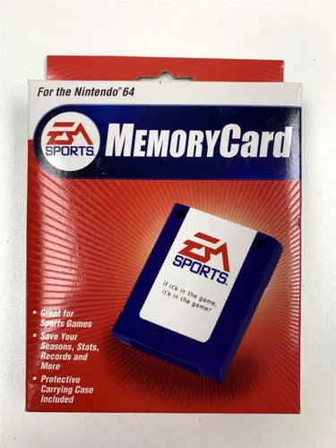 N64 EA Sports Memory Card