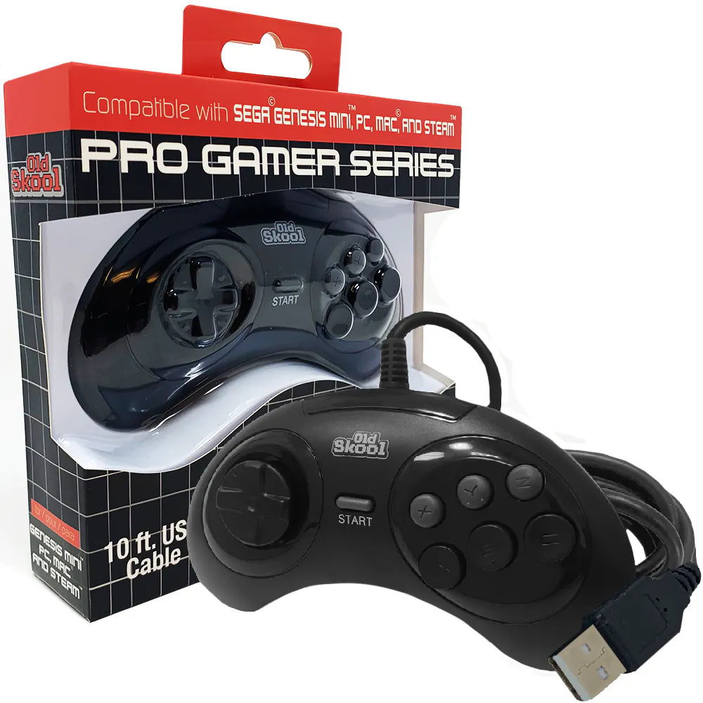 SEGA USB 6-Button Controller (Old Skool)