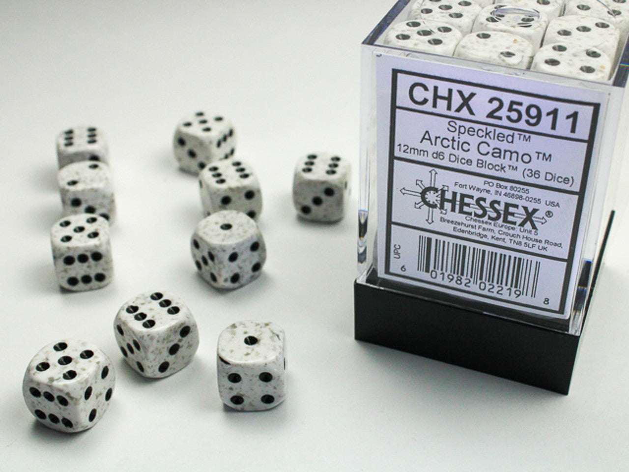 12mm D6 Dice Block: Speckled