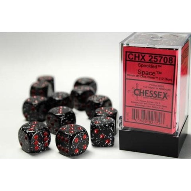 D6 Dice Block: Gemini Speckled Space