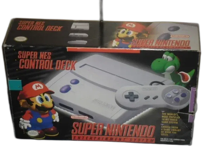 Super Nintendo System Jr. (System & Box)