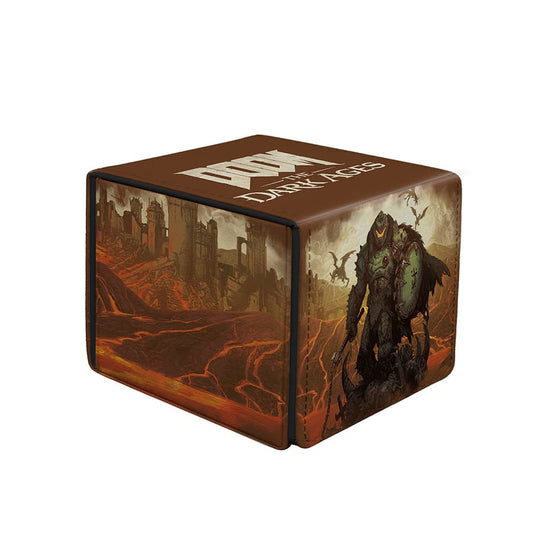 ULTRA PRO ALCOVE EDGE DECK BOX: DOOM: THE DARK AGE (BETHESDA)