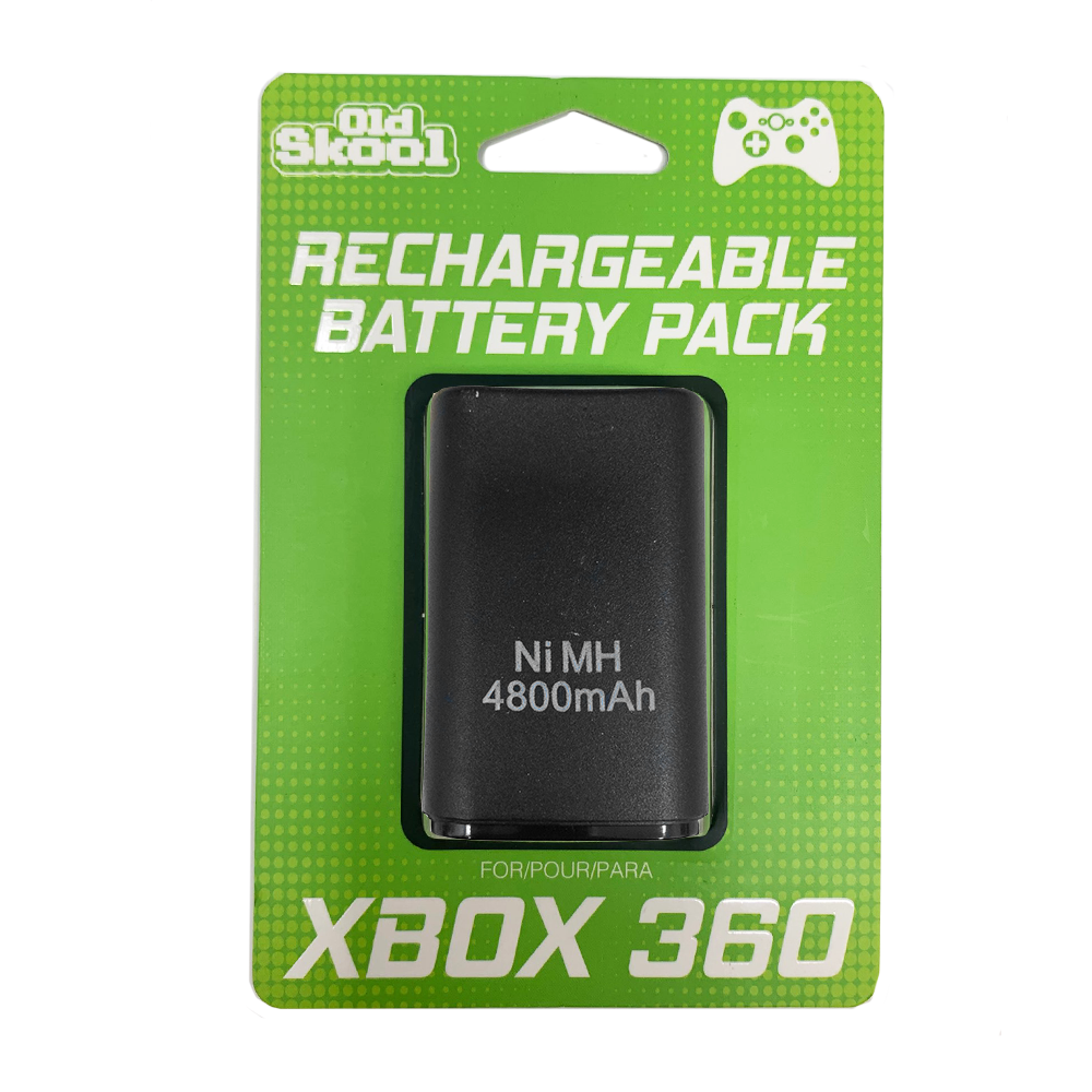 Xbox 360 Rechargeable Battery Pack - Black (Old Skool)